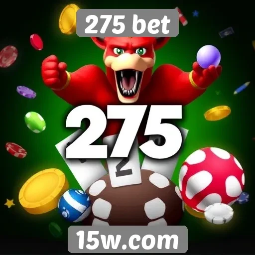 Variedade de jogos disponíveis na plataforma 275 bet